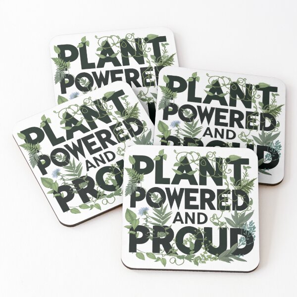 Item preview, Plan powered and proud designed and sold by veganeats.