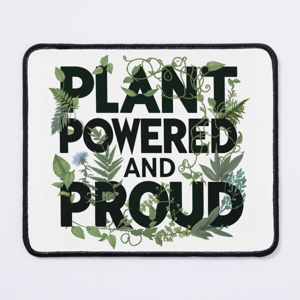 Item preview, Plan powered and proud designed and sold by veganeats.