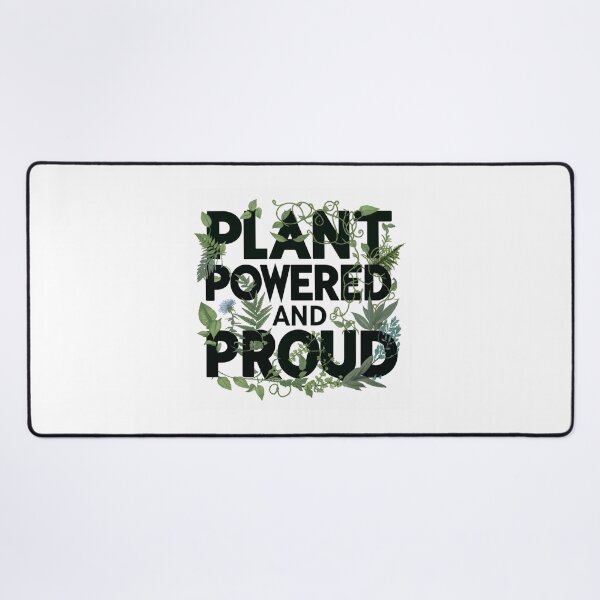 Item preview, Plan powered and proud designed and sold by veganeats.