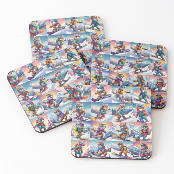 Item preview, Snowboard Cats, Anime Cats, Mountain Cats, Snow Cats designed and sold by Graphitti Squad.
