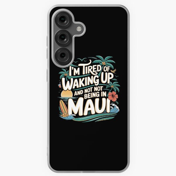 Item preview, Waking Up in Maui - Tropical Vibes Design designed and sold by KisielThreads.