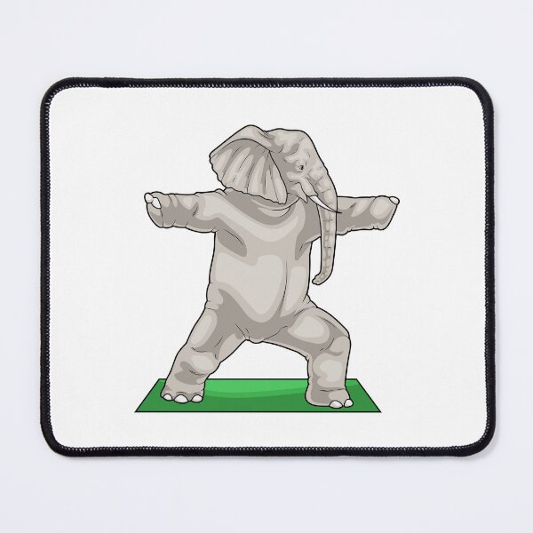 Item preview, Elephant Yoga Yoga mat designed and sold by Snabdesign84.