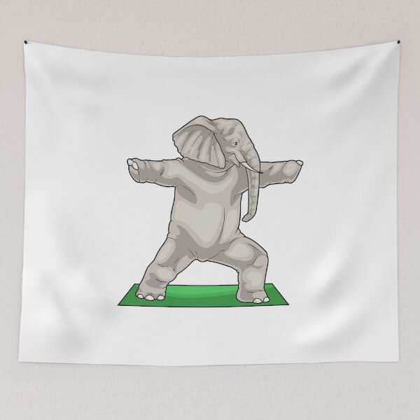 Item preview, Elephant Yoga Yoga mat designed and sold by Snabdesign84.