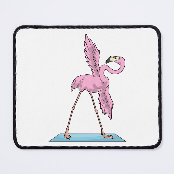 Item preview, Flamingo Yoga Yoga mat designed and sold by Snabdesign84.