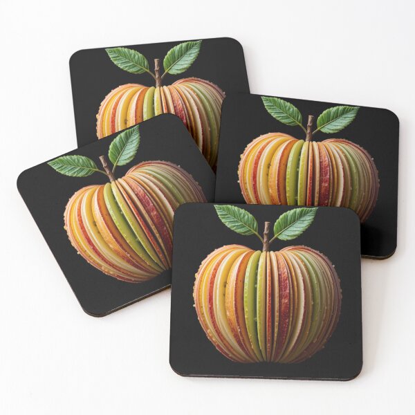 Item preview, Apple in slices designed and sold by Azrabi.