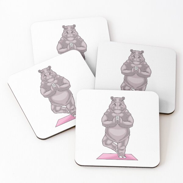 Item preview, Hippo Yoga Yoga mat designed and sold by Snabdesign84.
