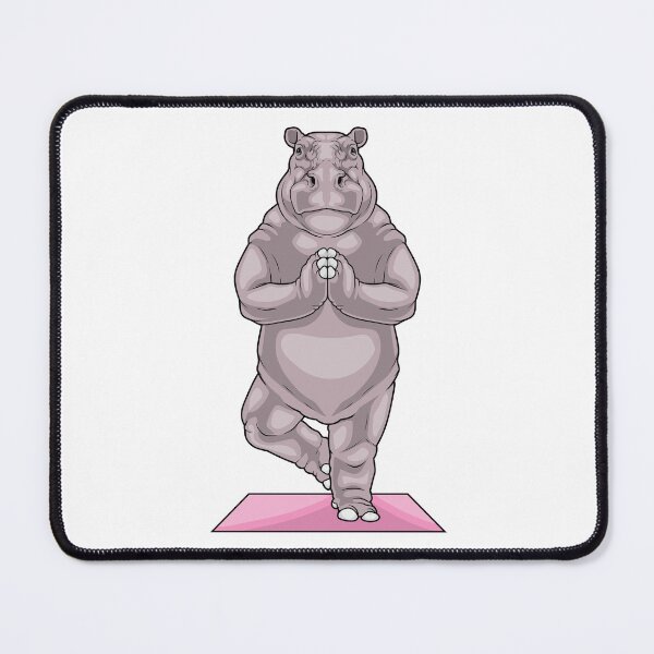 Item preview, Hippo Yoga Yoga mat designed and sold by Snabdesign84.