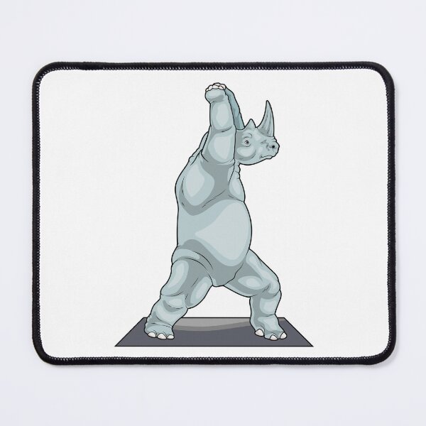 Item preview, Rhino Yoga Fitness Gymnastics designed and sold by Snabdesign84.