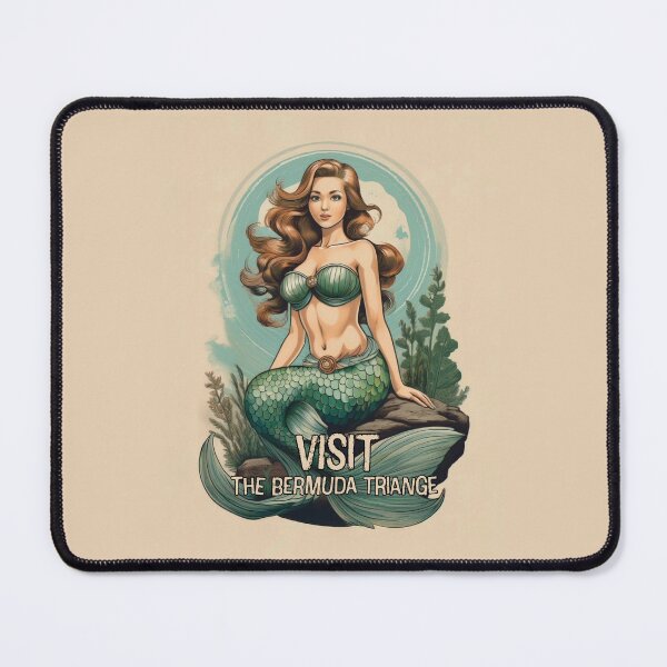 Item preview, Bermuda Triangle satirical travel poster designed and sold by Boxing Kangaroo Retail Company.