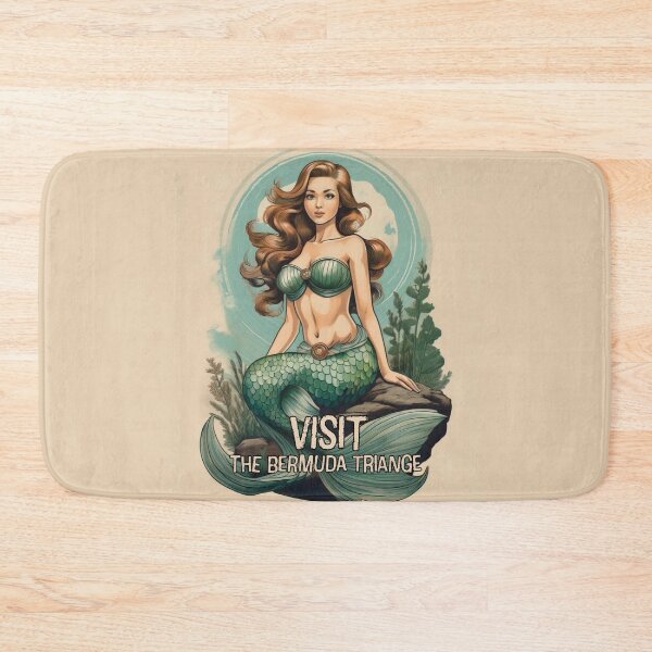 Item preview, Bermuda Triangle satirical travel poster designed and sold by Boxing Kangaroo Retail Company.
