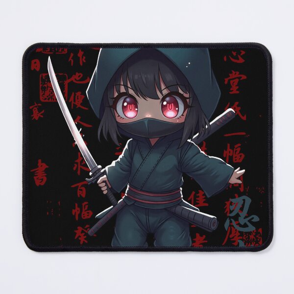 Item preview, Anime Chibi Ninja Assassin designed and sold by InkdGraphix.