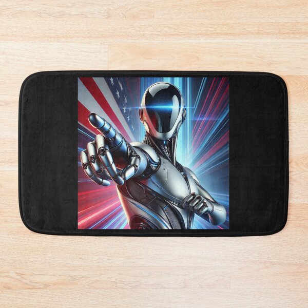 Item preview, Tesla bot designed and sold by TEEJAMBOREE.