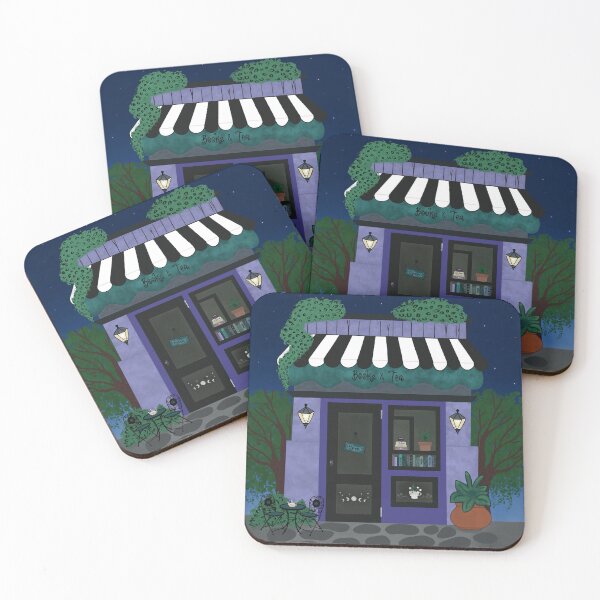 Item preview, Books and Tea Shop designed and sold by Shelly’s Visuals.