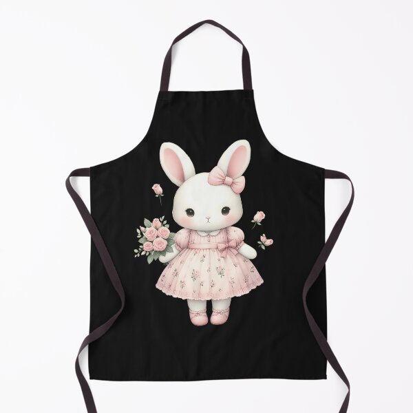 Item preview, A0616 Sweet Rose Bunny – Adorable Bunny Art with Romantic Floral Accents, Perfect for Nurseries, Kids’ Rooms, or Heartfelt Gifts designed and sold by angieart68.