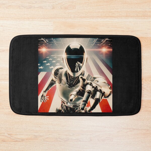 Item preview, Tesla bot designed and sold by TEEJAMBOREE.