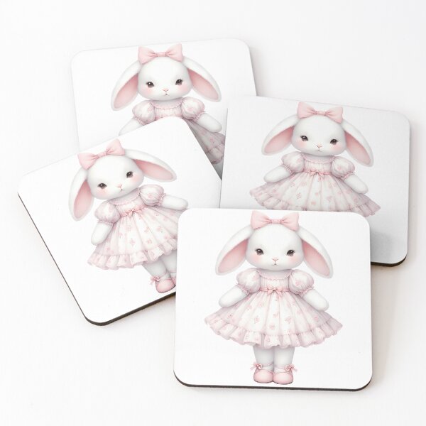 Item preview, A0616 Sweet Rose Bunny – Adorable Bunny Art with Romantic Floral Accents, Perfect for Nurseries, Kids’ Rooms, or Heartfelt Gifts designed and sold by angieart68.