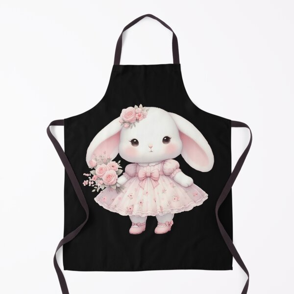 Item preview, A0616 Sweet Rose Bunny – Adorable Bunny Art with Romantic Floral Accents, Perfect for Nurseries, Kids’ Rooms, or Heartfelt Gifts designed and sold by angieart68.