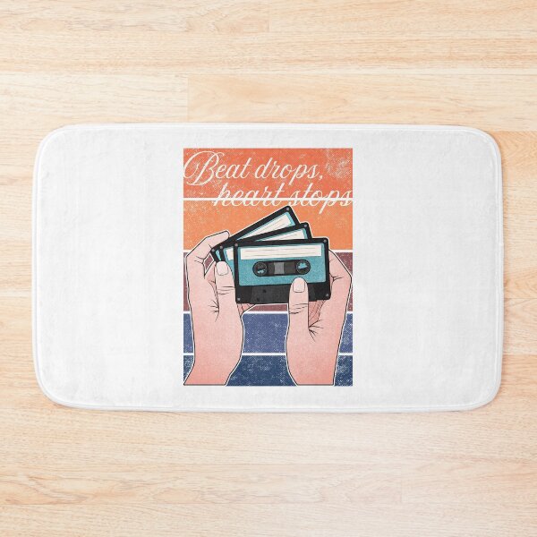 Item preview, Beat Drops Heart Stops | Vintage Retro Music  designed and sold by ObsidianDaz.