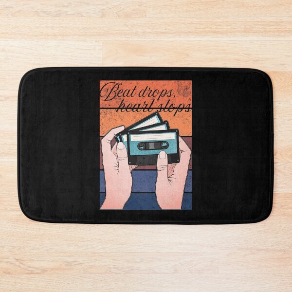 Item preview, Beat Drops Heart Stops | Vintage Retro Music  designed and sold by ObsidianDaz.