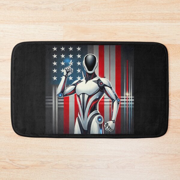 Item preview, Tesla bot designed and sold by TEEJAMBOREE.