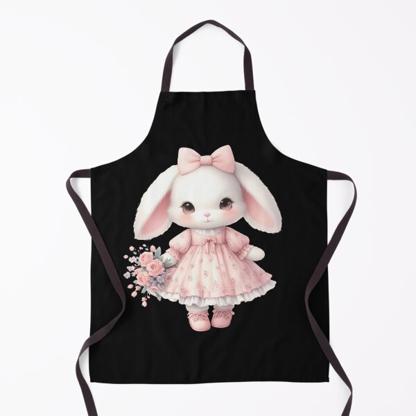 Item preview, A0616 Sweet Rose Bunny – Adorable Bunny Art with Romantic Floral Accents, Perfect for Nurseries, Kids’ Rooms, or Heartfelt Gifts designed and sold by angieart68.
