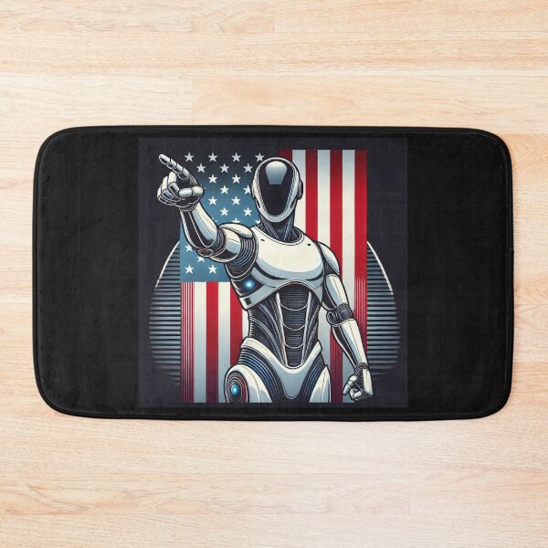 Item preview, Tesla bot designed and sold by TEEJAMBOREE.