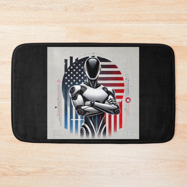 Item preview, Tesla bot designed and sold by TEEJAMBOREE.