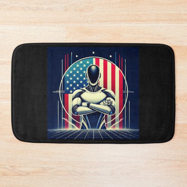 Item preview, Tesla bot designed and sold by TEEJAMBOREE.