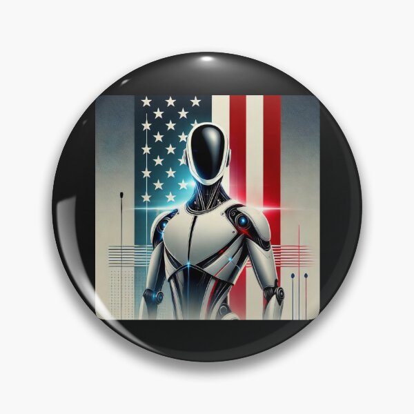Item preview, Tesla bot designed and sold by TEEJAMBOREE.