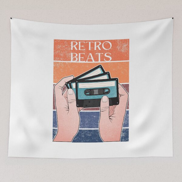Item preview, Retro Beats | Vintage Retro Music  designed and sold by ObsidianDaz.