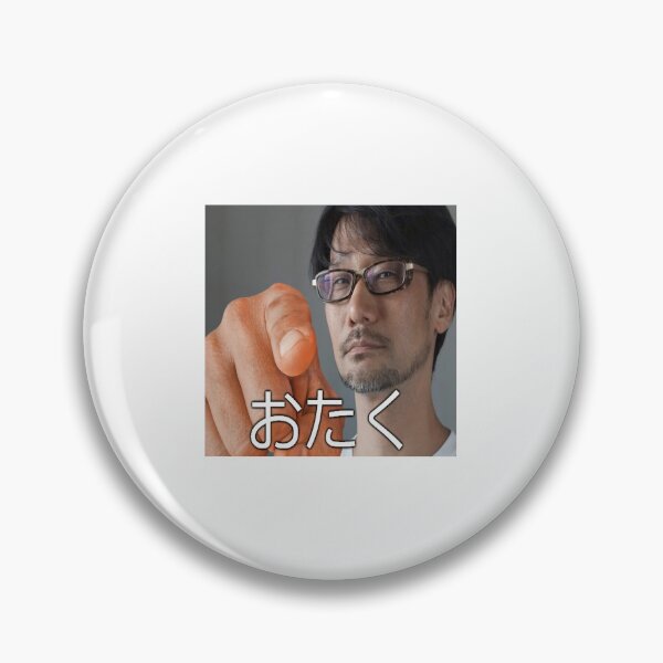 Item preview, Hideo Kojima pointing at you and calling you an Otaku designed and sold by MarkM447.