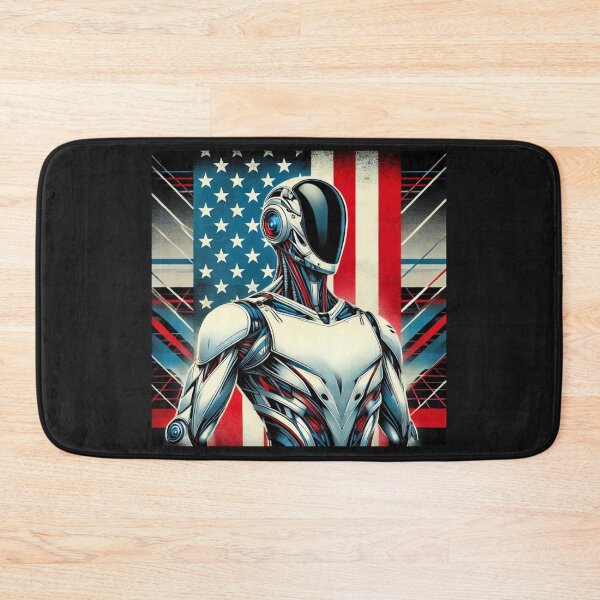 Item preview, Tesla bot designed and sold by TEEJAMBOREE.