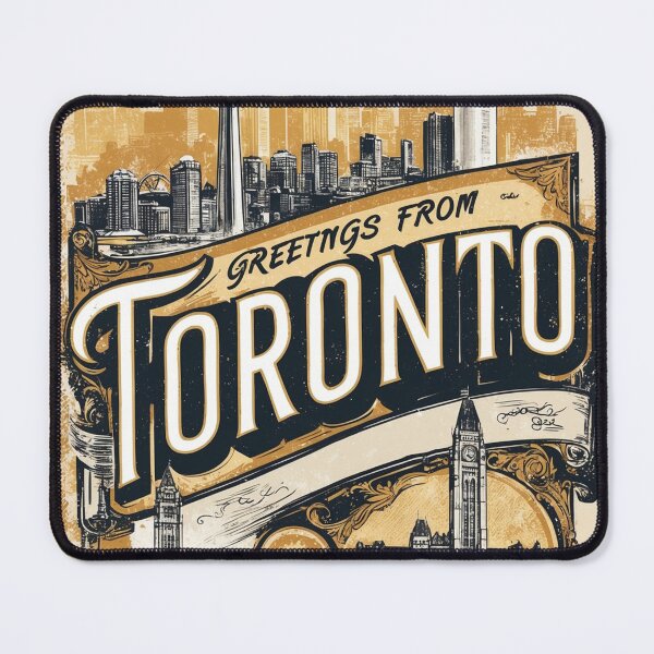 Item preview, Greetings from Toronto Canada Vintage Travel Retro Postcard Design designed and sold by TravelPostcardGems.