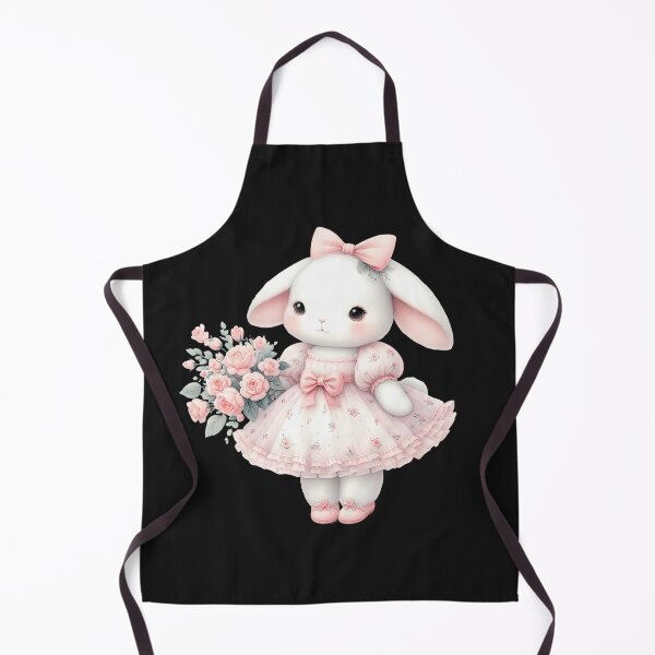 Item preview, A0616 Sweet Rose Bunny – Adorable Bunny Art with Romantic Floral Accents, Perfect for Nurseries, Kids’ Rooms, or Heartfelt Gifts designed and sold by angieart68.