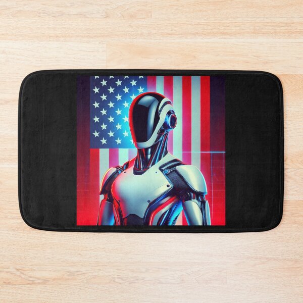 Item preview, Tesla bot designed and sold by TEEJAMBOREE.
