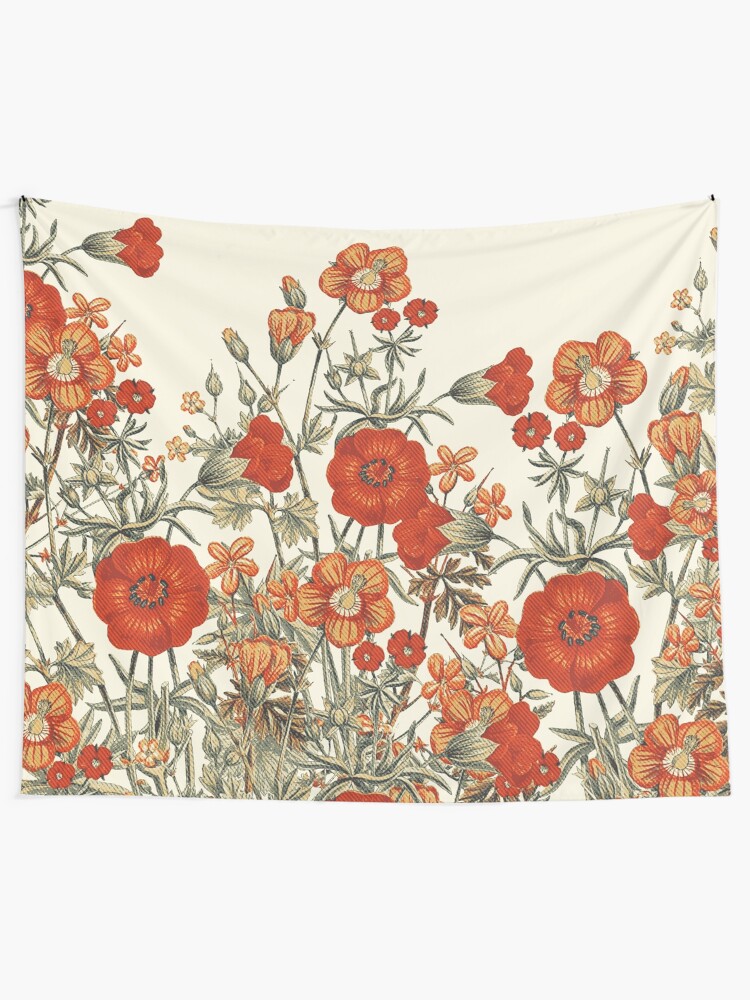 Alternate view of Vintage Garden 7 Tapestry