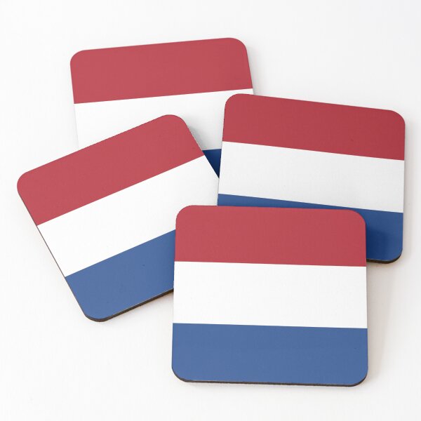 Item preview, Netherlands / Holland colors black red gold flag all-over print designed and sold by SpecialtiesShop.