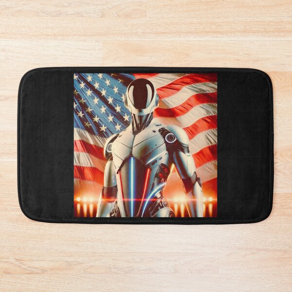 Item preview, Tesla bot designed and sold by TEEJAMBOREE.