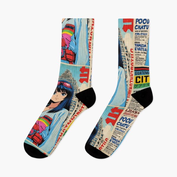 Item preview, Guatemala Retro Anime Girl 80s Vintage Travel designed and sold by Retro-Anime9.