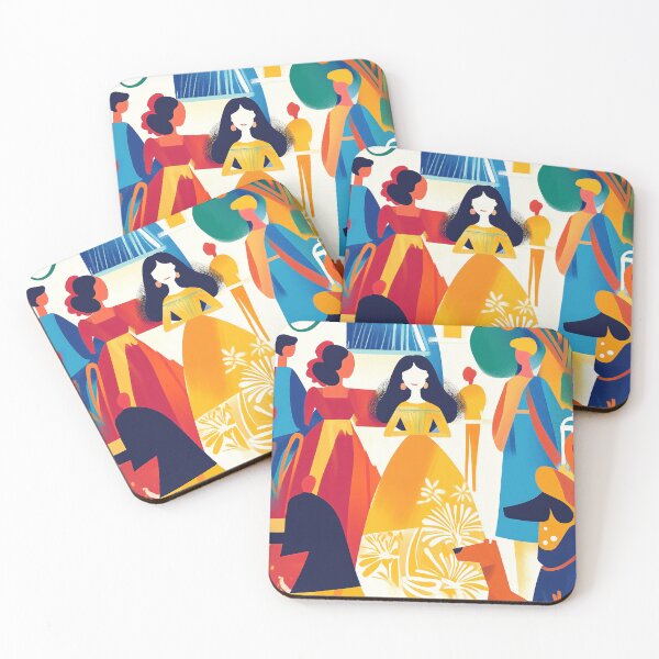 Item preview, Vivid Fauvist Vision of Las Meninas designed and sold by Moisky Art.