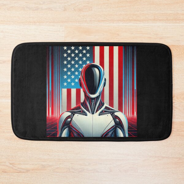 Item preview, Tesla bot designed and sold by TEEJAMBOREE.