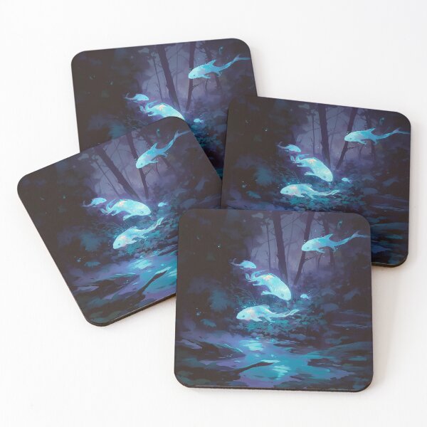 Item preview, Ethereal Ghost Fish in Mystical Forest designed and sold by Christian Weiss.