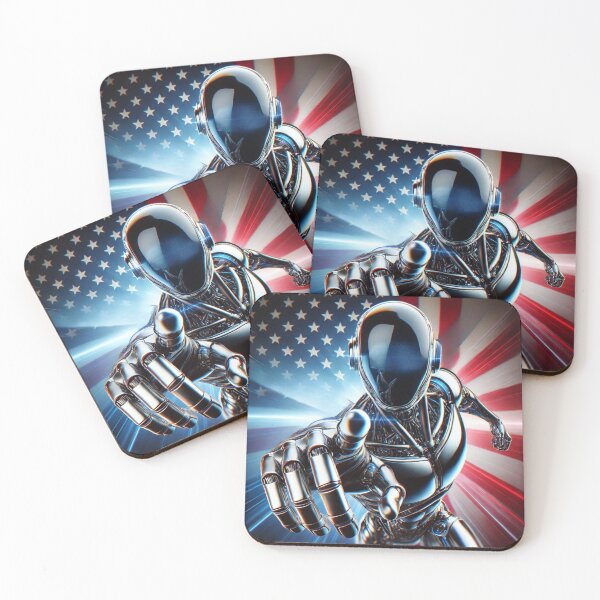 Item preview, Tesla bot designed and sold by TEEJAMBOREE.