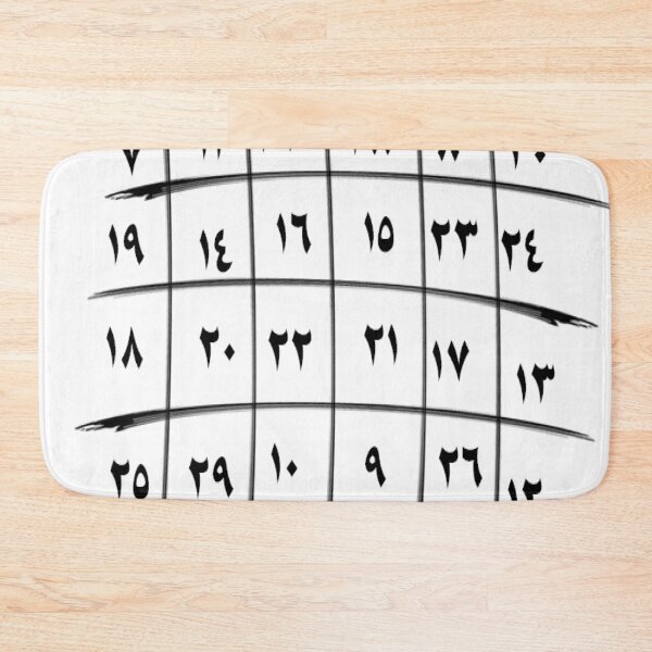 Item preview, Awfak Numbers- Magic Squares-6-111 designed and sold by MEXART2.