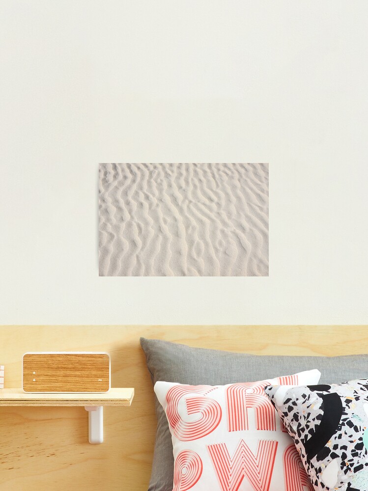 Thumbnail 2 of 3, Photographic Print, Ripples in the sand designed and sold by mistered.