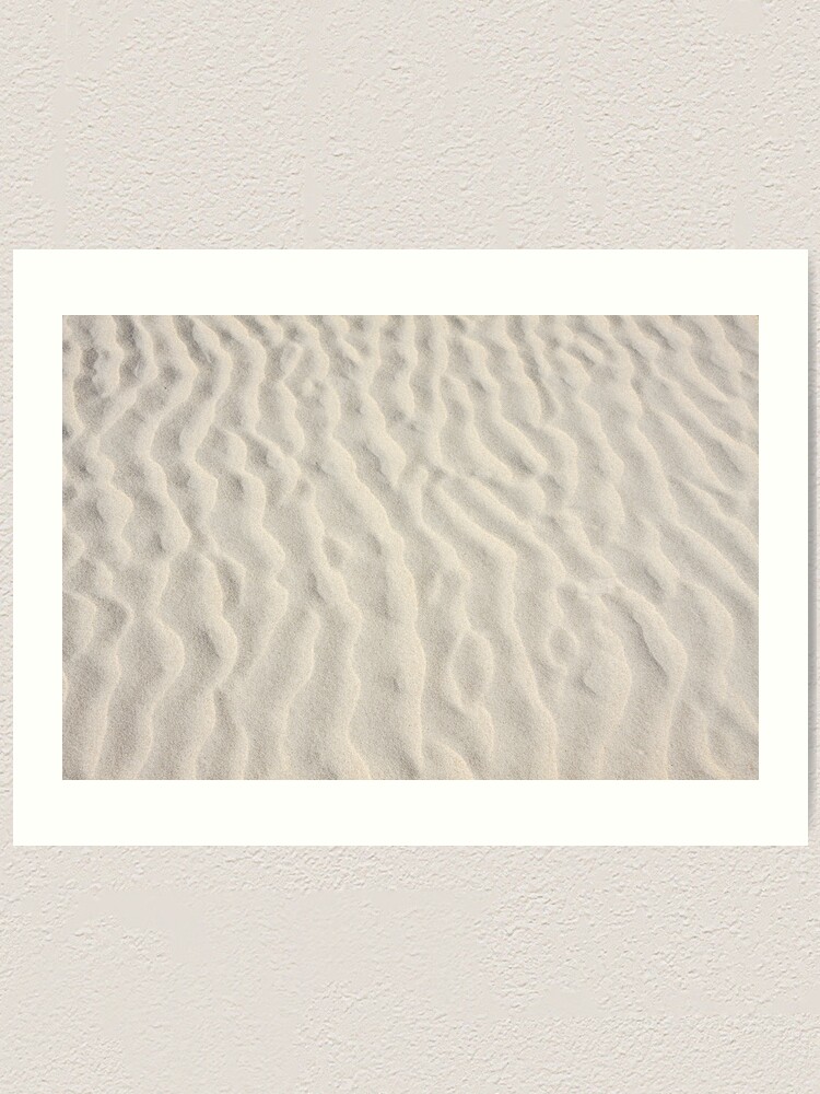 Alternate view of Ripples in the sand Art Print