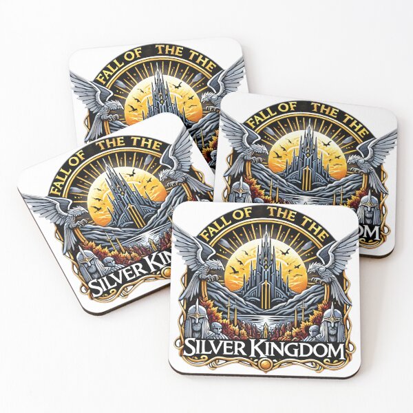 Item preview, Fall of the Silver Kingdom Sticker design  designed and sold by NCNGDESIGN.