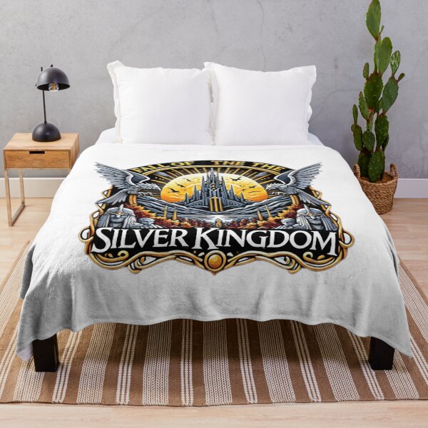 Item preview, Fall of the Silver Kingdom Sticker design designed and sold by NCNGDESIGN.