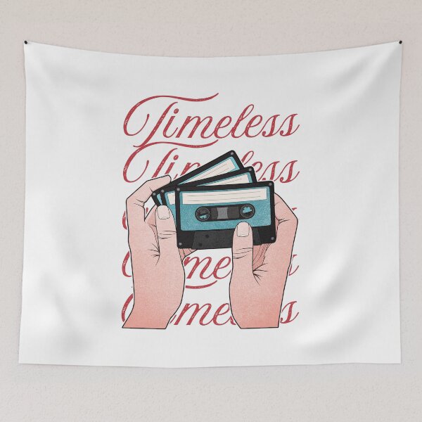 Item preview, Timeless Songs | Vintage Music Tape Cassette designed and sold by ObsidianDaz.