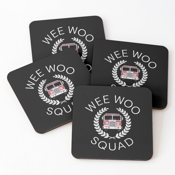 Item preview, Wee Woo Squad - This gift is perfect for firefighters, first responders, and fans of firefighting and rescue themes. designed and sold by ZyziowskyArt.